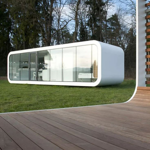 Cabine en acier personnalisée de 40 pieds, cabine Airbnb à 2 chambres avec salle de bain et cuisine, maison préfabriquée portable pour <span class=keywords><strong>location</strong></span> touristique - Product Image 6