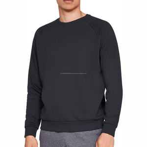 Personalizado de cuello redondo de manga larga de poliéster de secado rápido de ajuste suelto de gran tamaño para hombres Sudadera con capucha camisas - Product Image 1