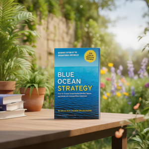 Stratégie de l'océan bleu par l'auteur Kim, impression de livre broché personnalisé à couverture souple - Product Image 1
