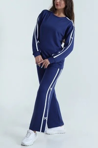 Conjunto Deportivo Casual de Maternidad para Mujer, 2 en 1, para Invierno, Ecológico, de Secado Rápido, para Entrenamiento Deportivo, Poliéster/Algodón - Product Image 4