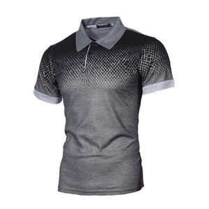 Polo en coton d'été neuf pour homme, design personnalisé, polos imprimés, polo de travail, manches courtes, hauts pour homme, t-shirts - Product Image 2