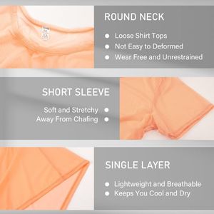 Chemises décontractées légères et tendance pour hommes, à manches courtes, en maille transparente, personnalisables, col rond, effet transparent - Product Image 4
