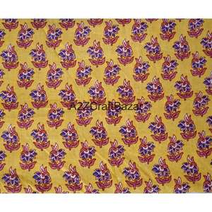 Tissu 100% Coton Pur Écologique Tissé 60S/60S Léger Imprimé au Bloc Séchage Rapide Respirant pour Femmes et Filles - Product Image 6