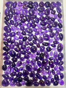 Cabujón de Amatista Africana Natural, Calidad AAA, Cuarzo Morado Intenso, Piedra Preciosa Suelta para Joyería, Precio al por Mayor, Lote de Piedras - Product Image 3
