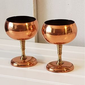 Copper Hammered Mug Straight Cup Drinking Cup Kitchen Use Bar Tools Metal Material - Product Image 6
