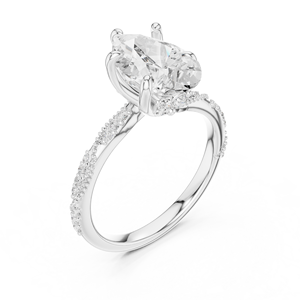 แหวนเพชร CZ ขนาดใหญ่ทันสมัยสำหรับงานเลี้ยง nova Nest Jewels 10K - Product Image 6