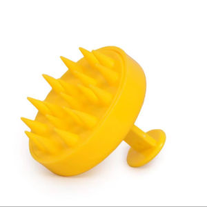 Zenara Brosse de massage du cuir chevelu moderne en plastique souple, imperméable, durable et antidérapante, facile à nettoyer, favorisant la croissance des cheveux et éliminant les pellicules - Product Image 1