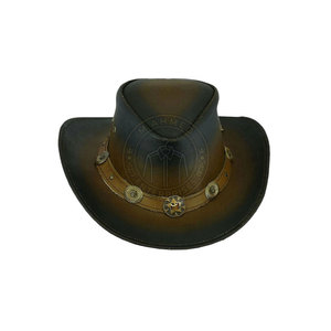 <b>Western</b> Fashion Cowboy <b>Hat</b> With Structured Felt Crown Wide Brim And Classic Decorative Trim Cowboy <b>Hat</b> - Product Image 4