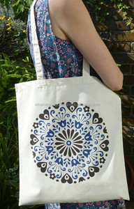 Custom Logo Eco Tote Bag Cotton Canvas Shopping Bag Durable Custom Tote Bag with Zipper Closure for Promotion Use - Product Image 4