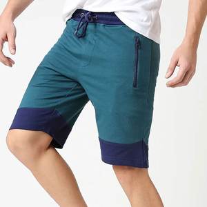 <b>Men's</b> Casual Drawstring <b>Shorts</b> <b>with</b> <b>Zipper</b> <b>Pockets</b> Breathable Cotton Athletic Gym Running Sports Color Block Jogger Sweat <b>Shorts</b> - Product Image 5