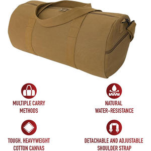 Heavy Duty Gym <b>Sports</b> <b>Bag</b> Fitness Training Duffel <b>Bag</b> Strong Build For Workout Exercise And Travel Water Bottle Holder - Product Image 3