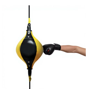 Saco de boxeo de doble extremo de calidad premium para entrenamiento de boxeo, gimnasio y fitness, saco de boxeo de doble extremo de material PU, saco de boxeo de velocidad. - Product Image 4