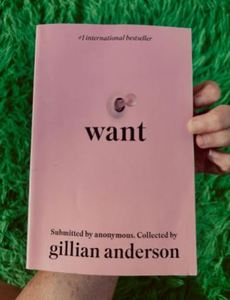 Want: Sexual Fantasies by Gillian Anderson paperback <b>book</b> bestselling for adult - Product Image 2