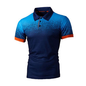 Polo en coton d'été neuf pour homme, design personnalisé, polos imprimés, polo de travail, manches courtes, hauts pour homme, t-shirts - Product Image 1