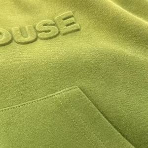 Custom Streetwear Vintage 100% Cotton French Terry Heavyweight Oversized Sun Faded Acid Washed Boxy 3D Embossed Print <b>Hoodies</b> - Product Image 5