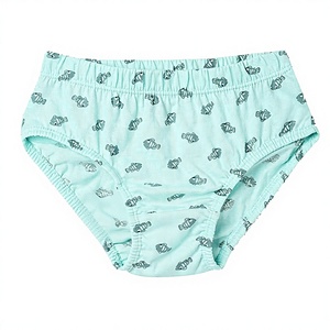 Sous-vêtements pour garçons en coton biologique de qualité supérieure, imprimés personnalisés avec des motifs de personnages, respirants, antibactériens, séchage rapide, écologiques - Product Image 1