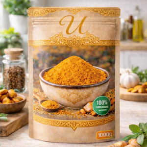 Cúrcuma en <span class=keywords><strong>Polvo</strong></span> Seca Premium 1kg Envasada al Vacío |   Especias Naturales No Orgánicas |   Chile Asado de Grado Alimenticio <span class=keywords><strong>para</strong></span> Cocinar, Saludable - Product Image 1