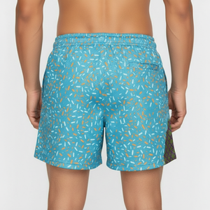 Pantalones Cortos Deportivos Personalizados con Logotipo, Número y Nombre, Sublimados, Transpirables, de Secado Rápido, 100% Poliéster - Product Image 2