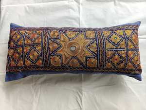 Vintage Antique Embroidered 100% Cotton Rectangular Pillowcase Colorful Folk Pattern Envelop Home Decor Throw <b>Cover</b> <b>Sofa</b> Chair - Product Image 2
