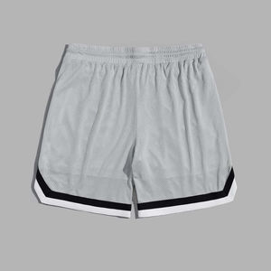 กางเกงขาสั้นบาสเก็ตบอลผ้าโพลีเอสเตอร์พิมพ์ลายโลโก้ตามสั่งแบบทันสมัยปี 2026 สองชั้น พร้อมขอบเอวยางยืดสำหรับผู้ชาย - Product Image 2