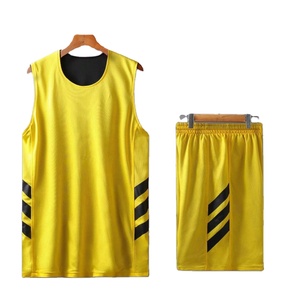 ชุดเสื้อบาสเก็ตบอลผ้าตาข่ายระบายอากาศของผู้ชายชุดเสื้อทีมแห้งเร็วออกแบบได้ตามต้องการ - Product Image 1