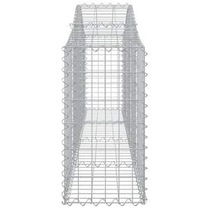 Panier gabion en fer galvanisé argenté D0100H7L7R6 78.7 X 11.8 X 31.5 pouces Dispositif de réduction du bruit - Product Image 6