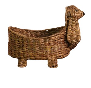 Maceta Artesanal de Jacinto de Agua con Forma de Perro de Orejas Largas, Cesta Creativa para Flores con Diseño de Animal, Soporte Decorativo para Plantas de Patio - Product Image 5