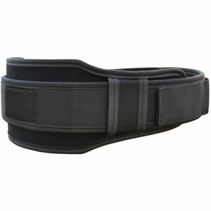 Ceinture de soutien dorsal en néoprène robuste pour haltérophilie, unisexe, avec chaîne, antidérapante, respirante, pliable, portable, personnalisable pour le fitness - Product Image 3