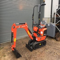 Miniexcavadora Kubota K008-5 de Calidad Premium, Compra con Entrega Rápida, Miniexcavadora Pequeña Usada y Eficiente