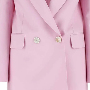 Blazer Rosa Premium Multicolor Personalizado para Mujer, Doble Botonadura, Cuello de Solapa, Estilo Casual y de Negocios, Fabricación 2026 - Product Image 4