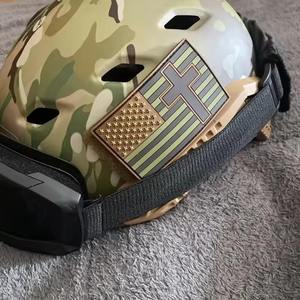 Fabricante Directo de Fábrica, Parches de Goma PVC 3D Personalizados con Diseño de Bandera Americana para Ropa, Parches Termoadhesivos de Silicona 2026 - Product Image 4