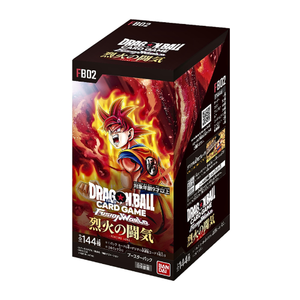 Dragon Ball Card Game Fusion World FB02 Fierce Fighting Spirit Booster Box Caja Japonesa - Product Image 1