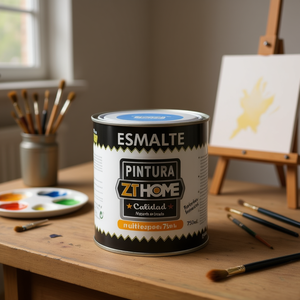 Peinture acrylique en conserve Negro Satinado 750ml - Product Image 2