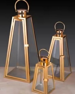 Farol de Metal Artístico, Porta Lámparas Decorativo para Recepción de Bodas, Jardín, Patio, Hogar, Restaurante, Hotel, Eventos - Product Image 3