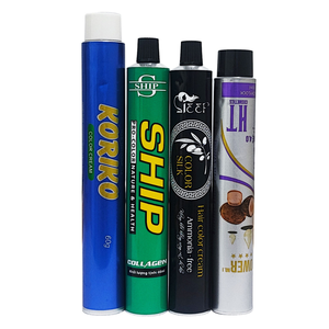 Tubo de Lápiz Labial Cosmético de Aluminio 99.7% de Forma Plana y Color Personalizado, 50-120ML, con Tapa de Plástico e Impresión Offset, Fabricante Vietnam - Product Image 3
