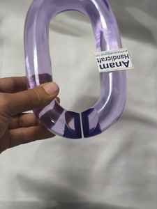 Adornos de Pared de Cadena Acrílica Modernos Personalizados, Hechos a Mano, Decoración Colgante de Resina Moderna para el Hogar, Listos para el Festival Diwali - Product Image 2