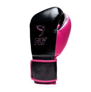 ถุงมือฝึกซ้อมมวยสำหรับผู้ใหญ่ Fly Leather สีดำชมพู แบบผูกเชือก น้ำหนักเบา ระบายอากาศได้ดี ใช้ได้ทั้งชายและหญิง - Product Image 2