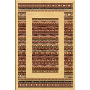 Tapis de sol à motifs géométriques de haute qualité, tapis fait main de qualité supérieure pour les intérieurs de luxe - Product Image 1