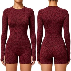 Heather Dark Grey Jacquard Training Shirts Spandex Knit Long Sleeve Crew Neck Chafe Resistant Flexible Pullovers - Product Image 5