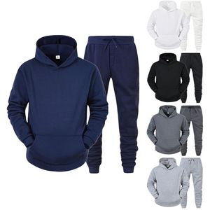 Custom Wholesale <b>Mens</b> <b>Navy</b> Blue Cotton French Terry Sweatpants Casual Drawstring <b>Joggers</b> Elastic Cuff Autumn Streetwear Pant - Product Image 4