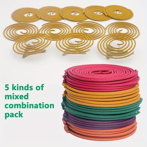 Incienso en Espiral para Aromaterapia, Paquete Variado de 50 Unidades, Aroma a Limoncillo, Rosa y Jazmín, Duración de 3-4 Horas, para Purificadores de Aire y Difusores - Product Image 4