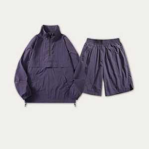 <b>Mens</b> Windbreaker Tracksuit Factory Custom Nylon Polyester Tracksuit Two Piece Jogging Heat Suit <b>Track</b> Windbreaker <b>Jacket</b> Broward - Product Image 3
