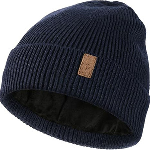 Custom Knitted Beanie <b>Hats</b> With Embroidery Text Logo and Print Image Personalized Design Winter <b>Warm</b> <b>Hat</b> With Your logo - Product Image 3