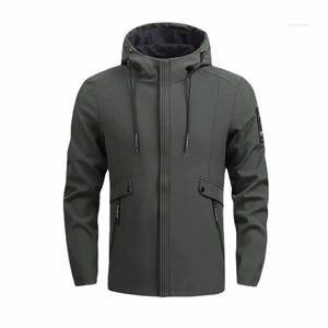 Conjunto Deportivo de Otoño para Hombre de Alta Demanda y Personalización: Chaqueta Cortavientos de Media Cremallera y Pantalones Cortos para Correr y Entrenar - Product Image 1