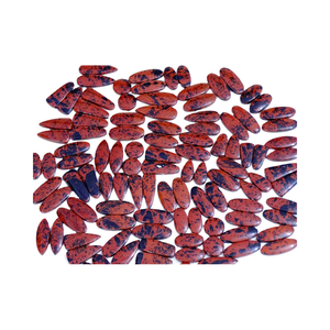 Direct Factory Supply Mahogany <b>Obsidian</b> Quartz Cabochon Natural Loose Pair Gemstones for Jewelry Making on Sale! - Product Image 1