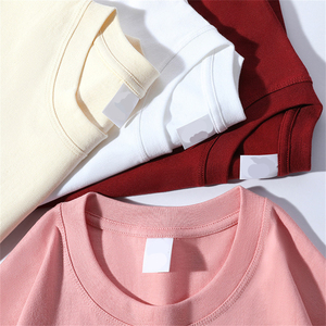 T-shirt Homme Oversize Lourd Uni à Col Rond, Vente Chaude, pour Impression Personnalisée, T-shirt en Jersey Vierge Imprimé - Product Image 6