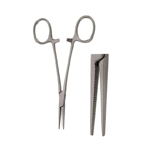 Pinzas Micro Halstead de 12 cm, Instrumento Quirúrgico de Acero Inoxidable de Precisión para Uso Hemostático Fino - Product Image 4