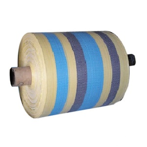 Rollos de tela de PP con logotipo personalizado para uso industrial para bolsas de plástico tejidas con productos químicos - Product Image 1