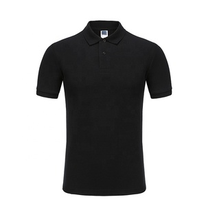 Camiseta deportiva de gimnasio de algodón 100% para hombre, camiseta de entrenamiento con cuello redondo cómoda Multicolor con logotipo personalizado, camiseta transpirable 180GSM, Polo de verano - Product Image 2