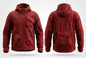 100% Polyester Textile Waterproof Outdoor Motorbike Safety Jacket with Multiple Pockets and Adjustable Hood Riding Gear Jackets - Product Image 6